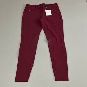 SAMSHIELD Chloe Equestrian Pants Women's Sz US 26, UK 8, FR 36 Rasberry